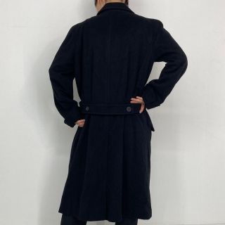 古着 イヴサンローラン Yves Saint Laurent ウールロングコート フランス製 レディースL ヴィンテージ /eaa293969