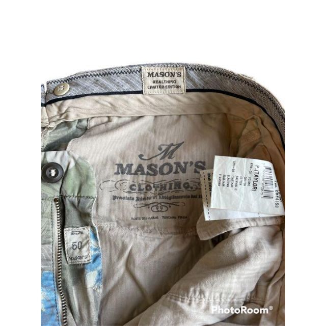 MASON'S(メイソンズ)の【MASON’S】メイソンズ 花柄パンツ  チノパン メンズのパンツ(チノパン)の商品写真