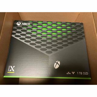 マイクロソフト(Microsoft)のXbox Series X 本体 未開封・未使用品 オンライン購入(家庭用ゲーム機本体)