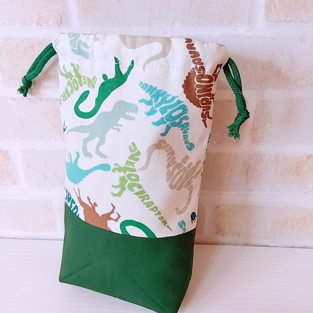 ハンドメイド🦖恐竜柄の入園入学④点セット🦖 キッズ/ベビー/マタニティのこども用バッグ(レッスンバッグ)の商品写真