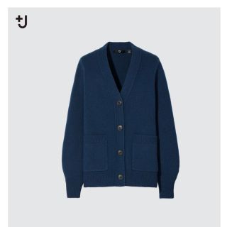 ユニクロ(UNIQLO)のカシミヤブレンドVネックカーディガン／UNIQLO＋J(カーディガン)