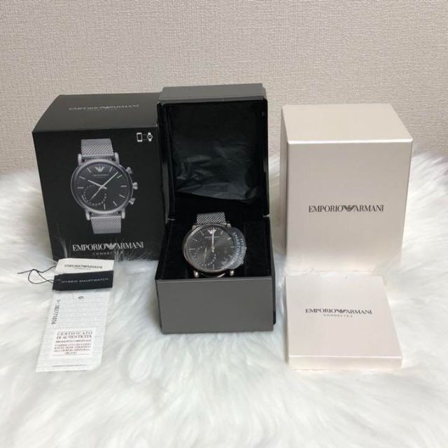 Emporio Armani(エンポリオアルマーニ)のエンポリオアルマーニ　日本未発売品　2018年　モデル　メンズ　腕時計 メンズの時計(腕時計(アナログ))の商品写真