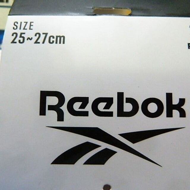 Reebok(リーボック)のR3）3P）25-27）グンゼ製リーボック ショートソックス 靴下★REP021 スポーツ/アウトドアのランニング(その他)の商品写真