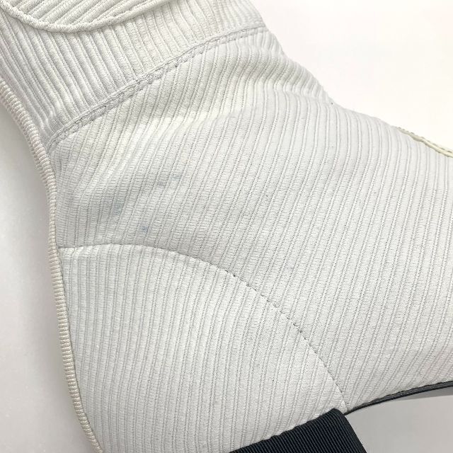 SALE/60%OFF】 CHANEL ショートブーツ ファブリック パテント ニット