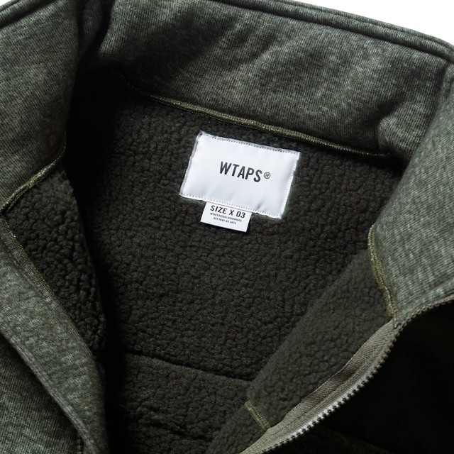 新品 Wtaps Mercer Jacket Fleece Black M