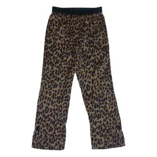 サカイ(sacai)のSacai サカイ パンツ 22-06139 Leopard Print Trousers レオパード柄 パンツ ライトブラウン系 レオパード桂 1【美品】【中古】(その他)