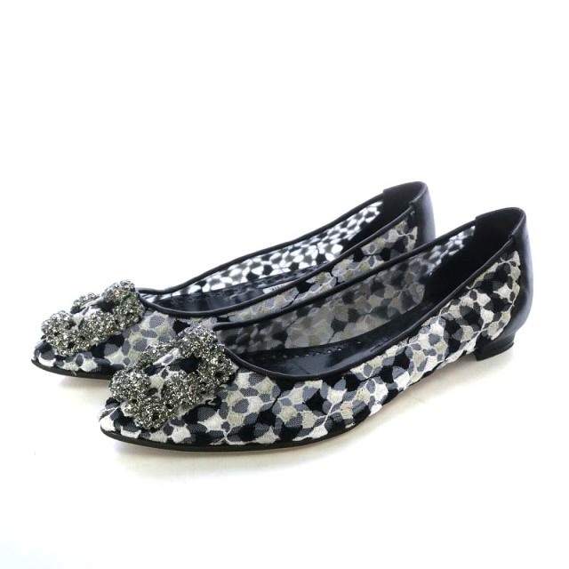 全国宅配無料 MANOLO BLAHNIK - マノロブラニク ハンギシ レース