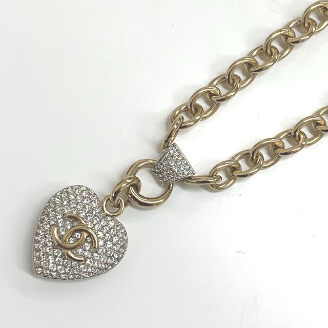 かわいい! ハート ココマーク シャネル 5496 - CHANEL ラインストーン