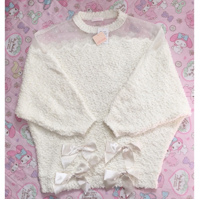 ★新品★ LIZ LISA スカラップニットワンピース ★