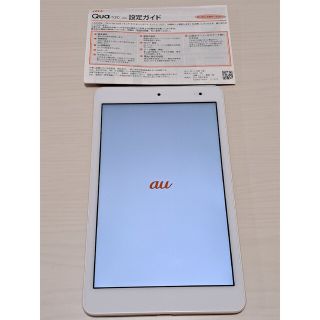 エーユー(au)のQua tab QZ8 タブレット(タブレット)