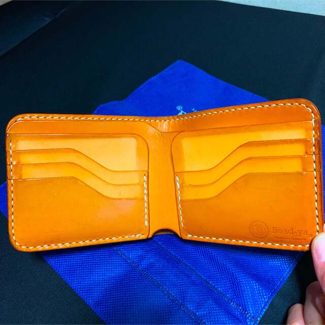 ビーズ屋公ちゃん。二つ折り財布 バタフライウォレット コンチョの通販