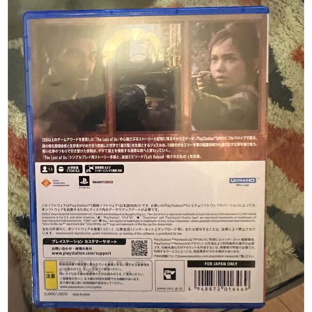 PlayStation(プレイステーション)のThe Last of Us Part I PS5 エンタメ/ホビーのゲームソフト/ゲーム機本体(家庭用ゲームソフト)の商品写真