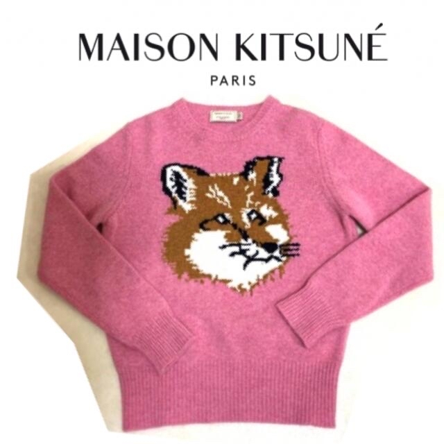 kitsune 完売ニット レッド-