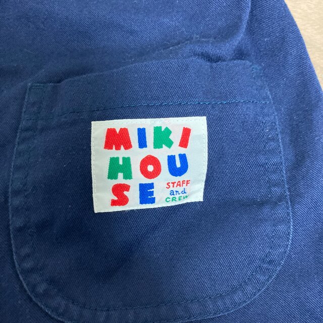 mikihouse(ミキハウス)のミキハウス　オーバーオール90 キッズ/ベビー/マタニティのキッズ服男の子用(90cm~)(その他)の商品写真