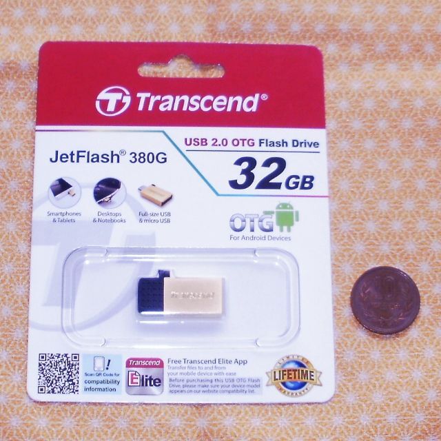 Transcend(トランセンド)の★小型USBメモリー32G microUSB対応 Transcend製★#2 スマホ/家電/カメラのPC/タブレット(PC周辺機器)の商品写真