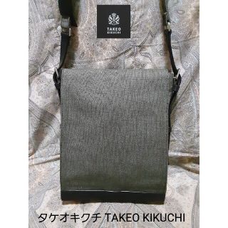 タケオキクチ(TAKEO KIKUCHI)のタケオキクチ TAKEO KIKUCHI 本革コンビ/斜め掛けショルダーバッグ(ショルダーバッグ)