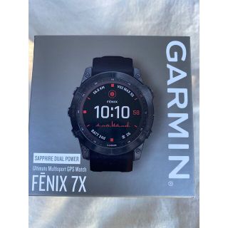 ガーミン(GARMIN)のGARMIN FENIX 7X (腕時計(デジタル))