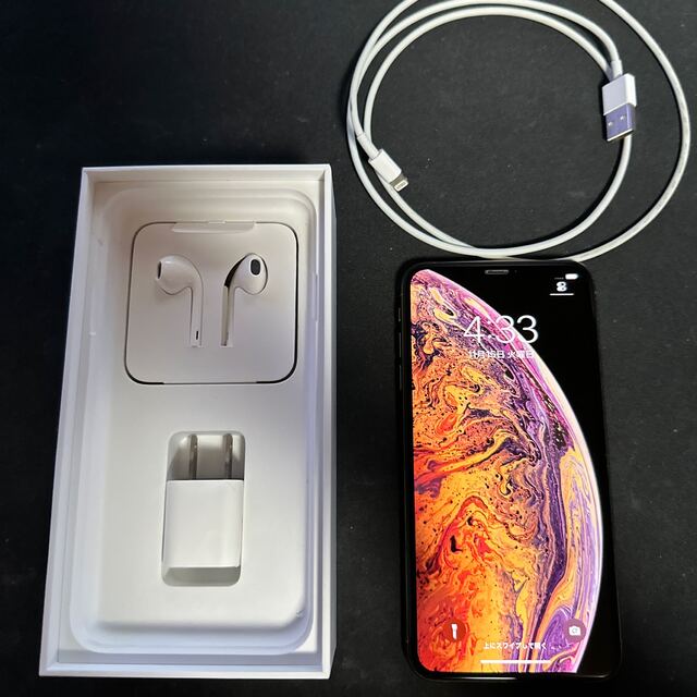 iPhone Xs Max Gold 256 GB au SIMロック解除済み