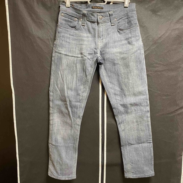 NudieJeans ヌーディージーンズ グレー 28 GLAY スキニー