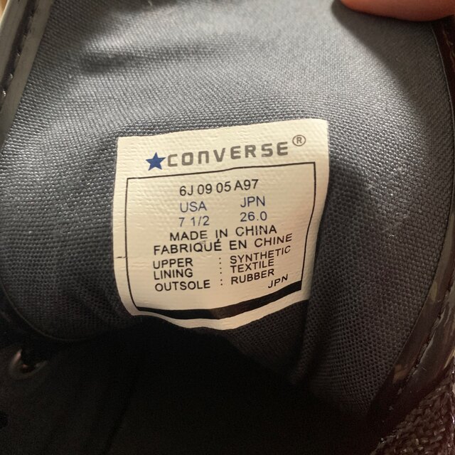 CONVERSE(コンバース)のconverse ALL STAR スニーカー 26.0 メンズの靴/シューズ(スニーカー)の商品写真