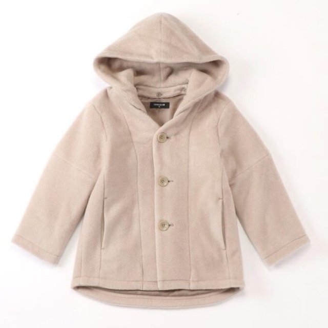 COMME CA ISM(コムサイズム)のコムサイズム　フリースコート　Ｌ　120-130 キッズ/ベビー/マタニティのキッズ服女の子用(90cm~)(コート)の商品写真