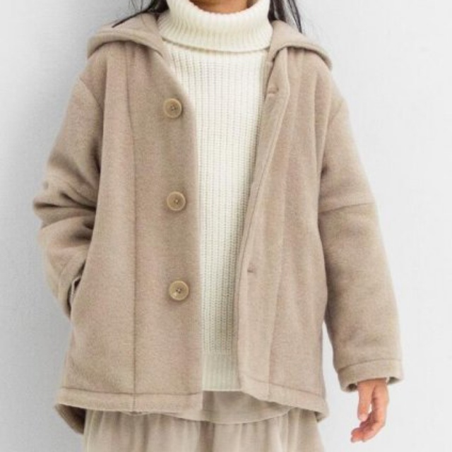 COMME CA ISM(コムサイズム)のコムサイズム　フリースコート　Ｌ　120-130 キッズ/ベビー/マタニティのキッズ服女の子用(90cm~)(コート)の商品写真