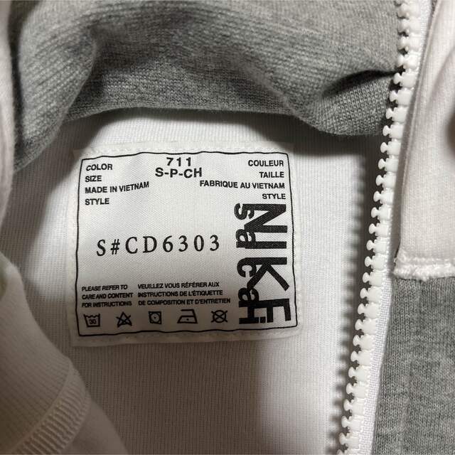 sacai - Sacai NIKE ハイブリッド 再構築 パーカー ジャケット HOODIE