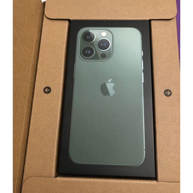 店舗や値段 未開封!iPhone 13 Pro 128GB アルパイングリーン スマホ