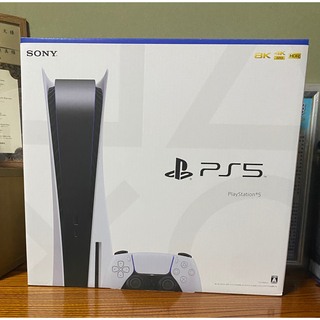 プレイステーション(PlayStation)の【新品、最新型】SONY PS5  (CFI-1200A01)(携帯用ゲーム機本体)