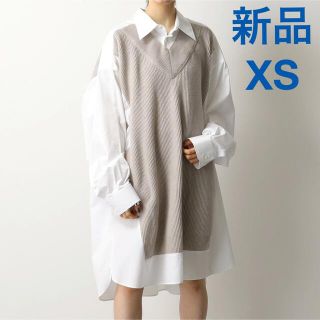 マルタンマルジェラ(Maison Martin Margiela)の新品MAISON MARGIELA メゾンマルジェラ オーバーサイズ シャツ(ひざ丈ワンピース)