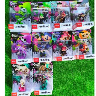 ニンテンドウ(任天堂)の【新品未開封】Splatoon amiibo 10点セット(アニメ/ゲーム)