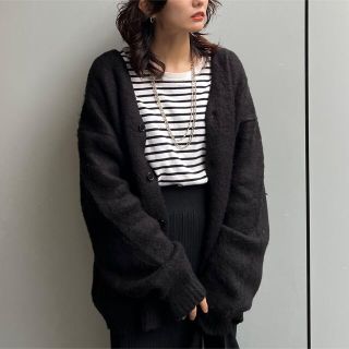 ウィゴー(WEGO)のモヘアライクBIGカーディガン(カーディガン)