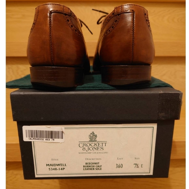 Crockett&Jones(クロケットアンドジョーンズ)の【 ichiさま専用】Crockett&Jones MAIDWELL メンズの靴/シューズ(ドレス/ビジネス)の商品写真