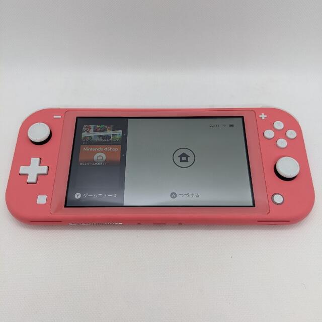 【美品】Switch Lite コーラル 本体のみ 匿名配送 最短翌日お届け