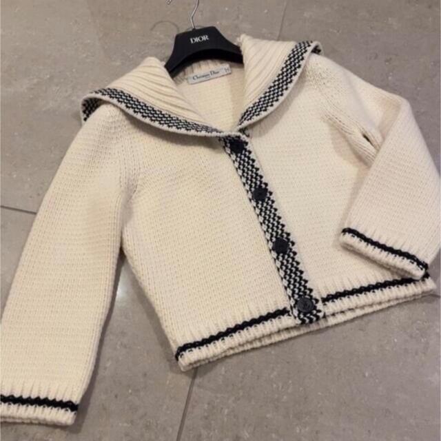 ネット限定】 Christian Dior - ChristianDior ニットカーディガン