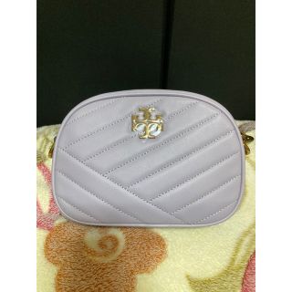 トリーバーチ(Tory Burch)のフィガロ様専用トリーバーチショルダーバッグパープルキラ紫カメラバッグミニバッグ(ショルダーバッグ)