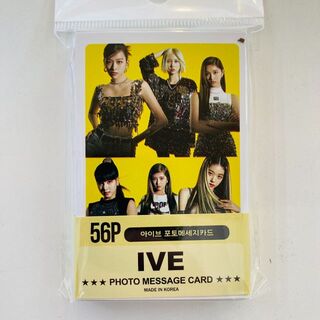 ◆新品 / 未開封◆ IVE、フォトメッセージカード (56枚)(アイドルグッズ)