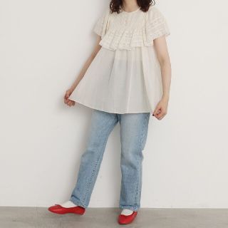 ドットアンドストライプスチャイルドウーマン(Dot&Stripes CHILDWOMAN)の新品 CHILD WOMAN チャイルドウーマン ブラウス(シャツ/ブラウス(半袖/袖なし))