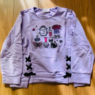 アナスイミニ(ANNA SUI mini)のアナスイミニ 長袖シャツ 130(Tシャツ/カットソー)