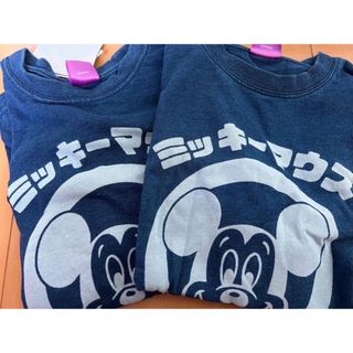 ミッキー Tシャツ 120 2枚セット可能