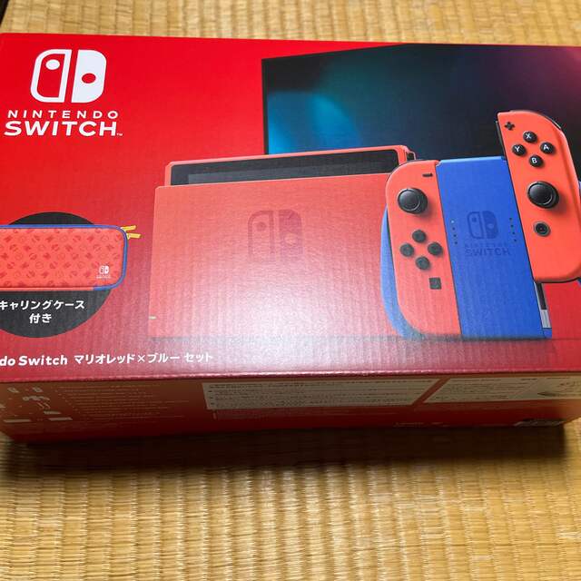 Nintendo Switch マリオ レッド×ブルー セット