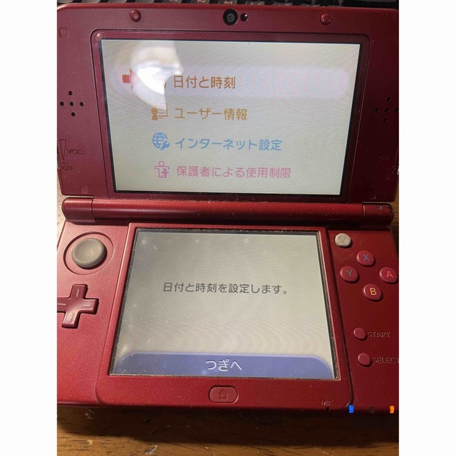 Newニンテンドー3DS LL メタリックレッド 3