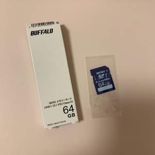バッファロー(Buffalo)のBUFFALO SDカード 64GB RSDC-064U11HA/N(その他)