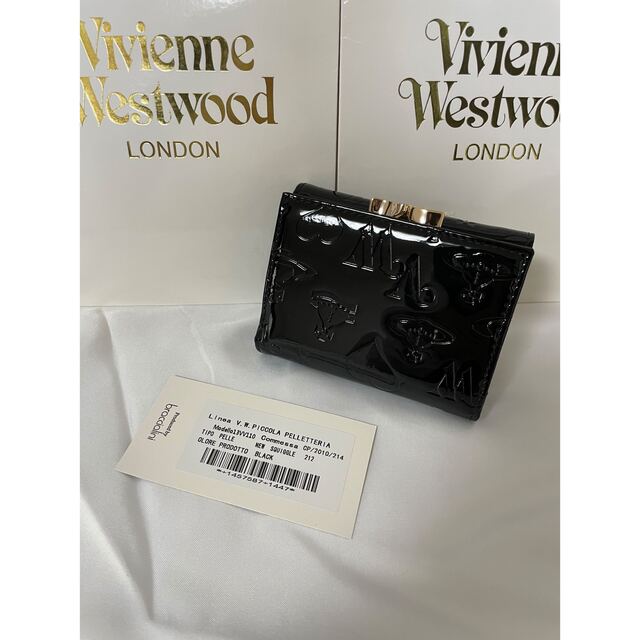 Vivienne Westwood(ヴィヴィアンウエストウッド)の新品未使用　ヴィヴィアンウエストウッド　ミニウォレット　三つ折り財布 レディースのファッション小物(財布)の商品写真