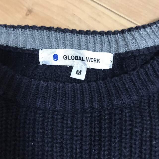 GLOBAL WORK(グローバルワーク)の値下げ　グローバルワークセーター　ニット キッズ/ベビー/マタニティのキッズ服男の子用(90cm~)(ニット)の商品写真