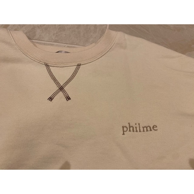 philme Tシャツ　ベージュ