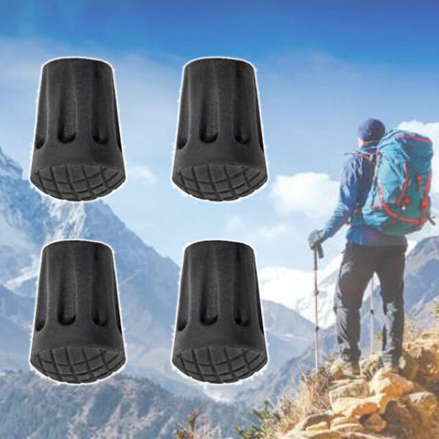 人気アイテム トラッキングポール用プロテクター トラッキングポール用替えゴム 登山 キャップ