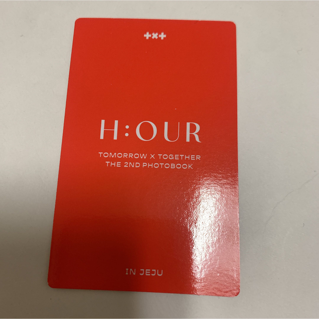 TXT 2nd photobook h:our トレカ