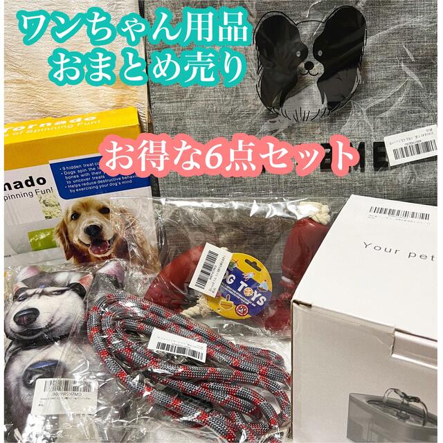 限定セール❤️ 犬用品 6点セット❤️ キャリー リード 水飲み器 ペット