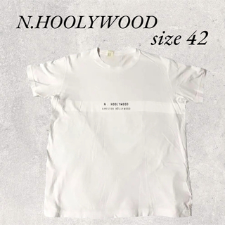 エヌハリウッド(N.HOOLYWOOD)のN.HOOLYWOOD◆Tシャツ　size42(Tシャツ/カットソー(半袖/袖なし))